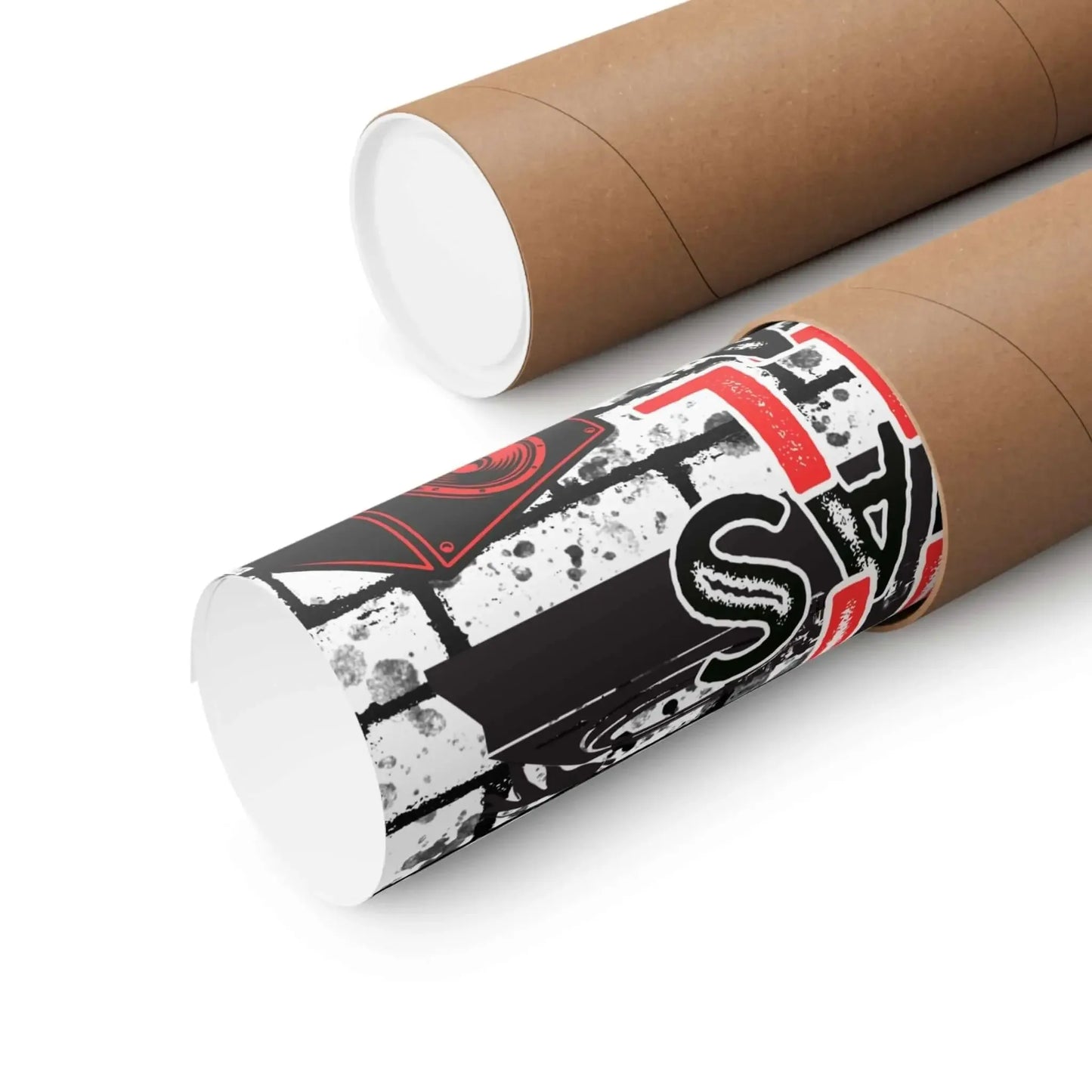 DJ Turntable Poster It Was All a Dream Urban Music Wall Art 8x10 Portrait Silhouetted DJ - One OF One CreaXtions