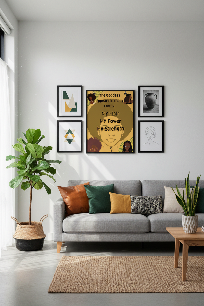 Afrocentric Poster Gallery Wall