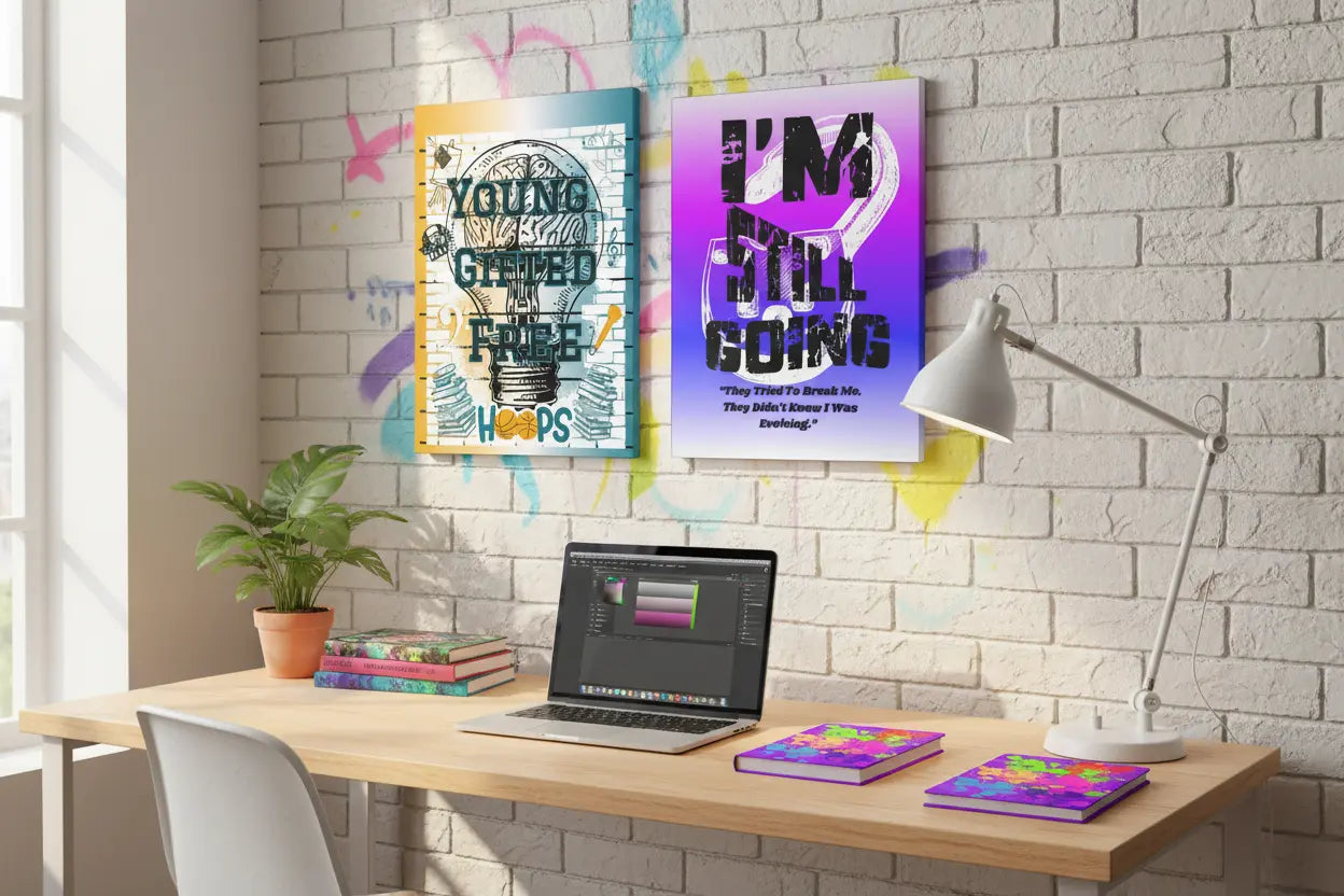 Dorm Room Study Nook