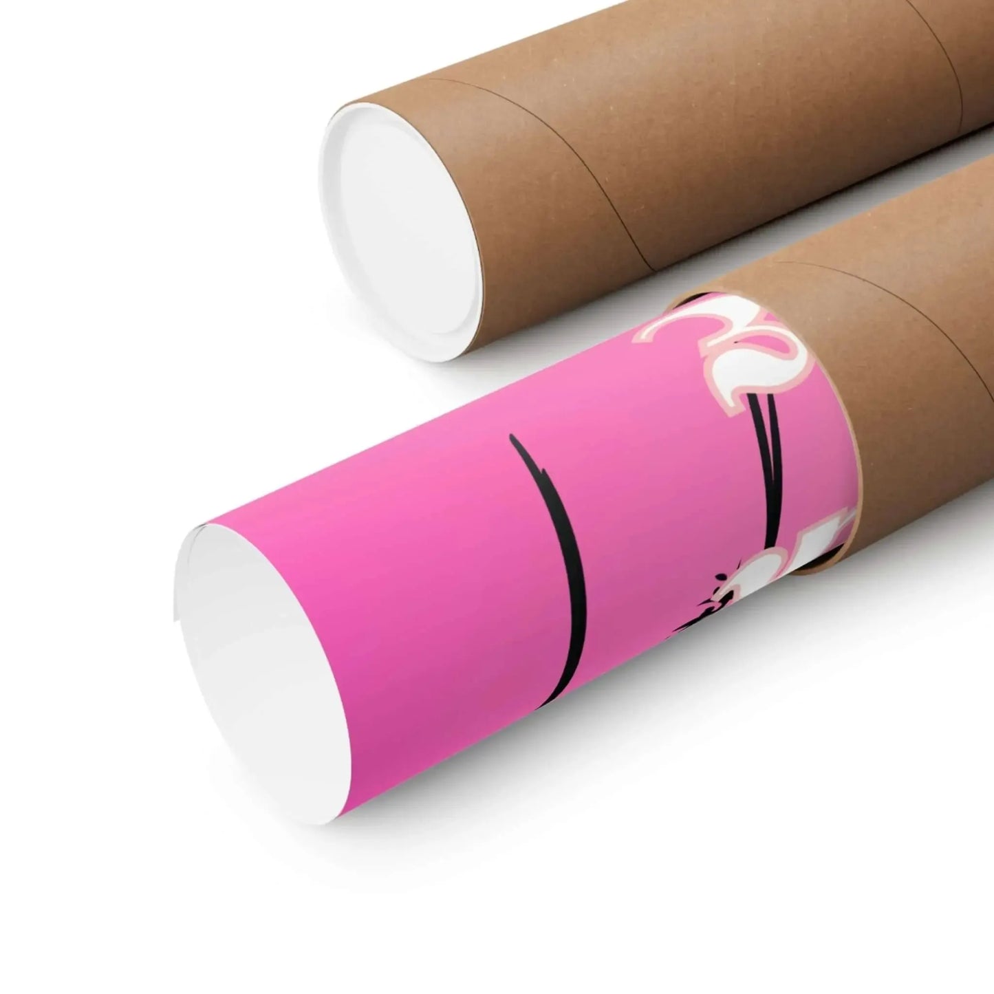 Motivational Healing Poster All Wounds Heal Matte Vertical Wall Art In Soft Pink Gradient - One OF One CreaXtions