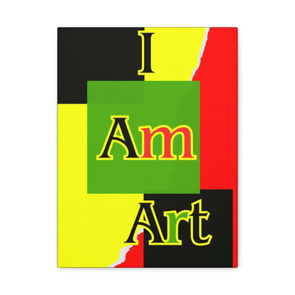 Inspirational Canvas Wall Art I Am Motivational Home Decor Ready To Hang Available In 9x12 12x16 And 16x20 - One OF One CreaXtions