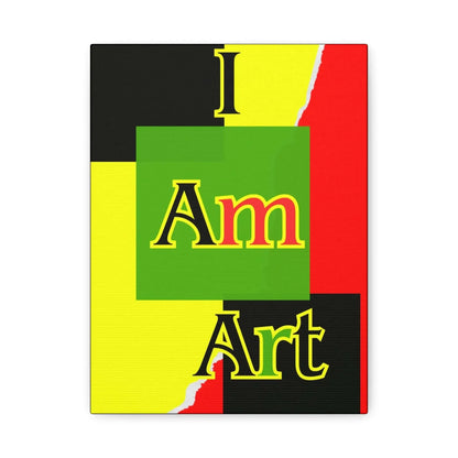 Inspirational Canvas Wall Art I Am Motivational Home Decor Ready To Hang Available In 9x12 12x16 And 16x20 - One OF One CreaXtions