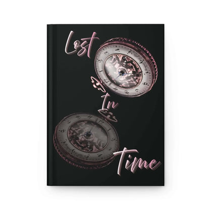 Lost in Time Hardcover Journal Matte Finish 8.07 by 5.71 Inches Portable Notebook for Creative Writing - One OF One CreaXtions