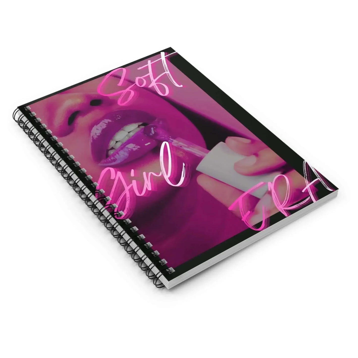 Soft Girl Era Spiral Notebook One Size Ruled Journal Trendy Writing Chic Creative Journal Gift - One OF One CreaXtions