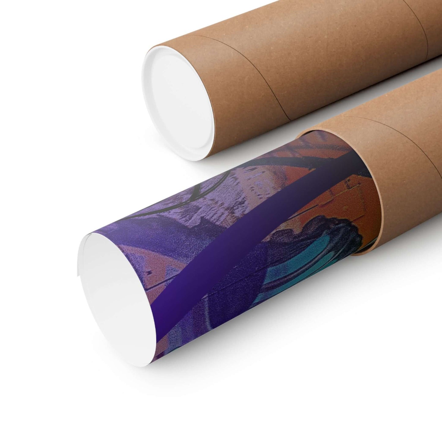 Ball Is Life Matte Poster — Colorful Graffiti Basketball Wall Art ("BALL is LIFE")