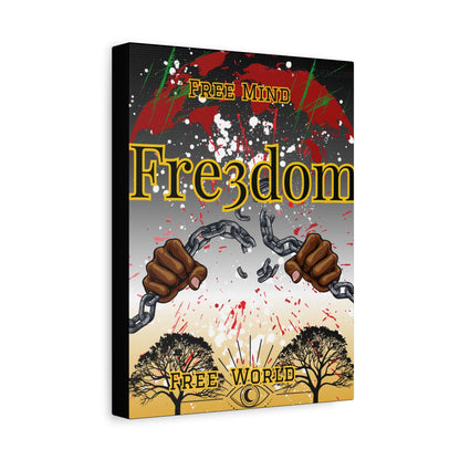 Freedom Motivational Canvas Art