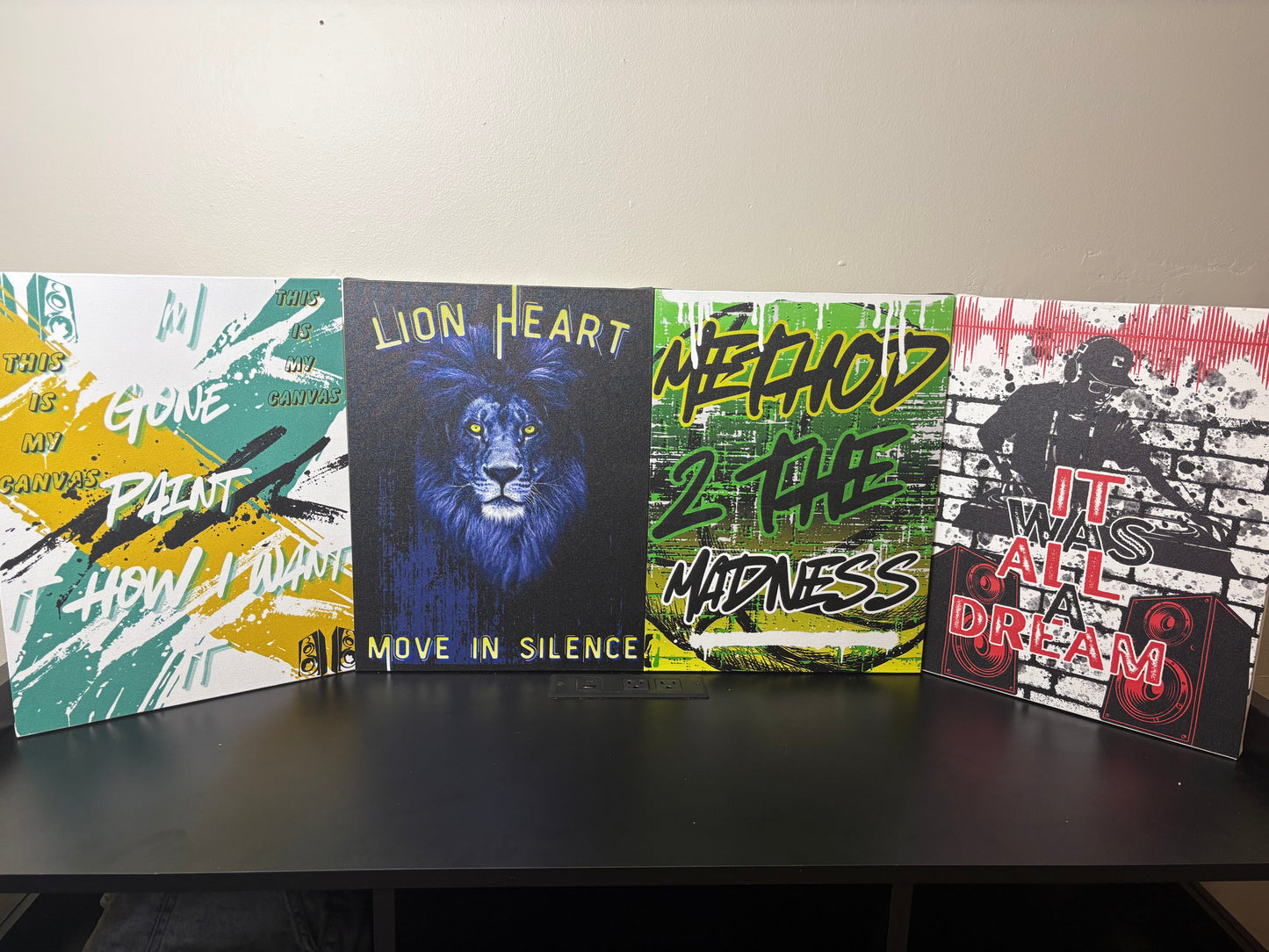 Urban Graffiti Canvas Print -Method 2 The Maddness
