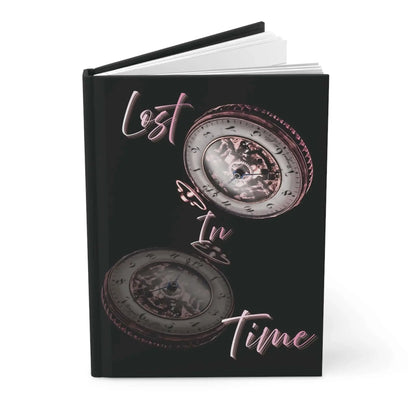 Lost in Time Hardcover Journal Matte Finish 8.07 by 5.71 Inches Portable Notebook for Creative Writing - One OF One CreaXtions