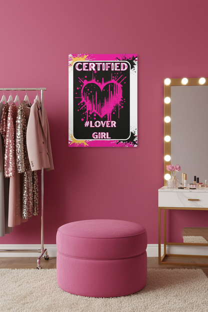 Certified Lover Girl Dressing Room