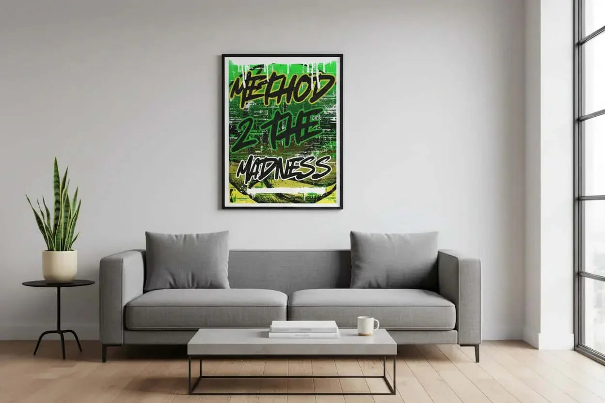 Urban Graffiti Canvas Print -Method 2 The Maddness - One OF One CreaXtions