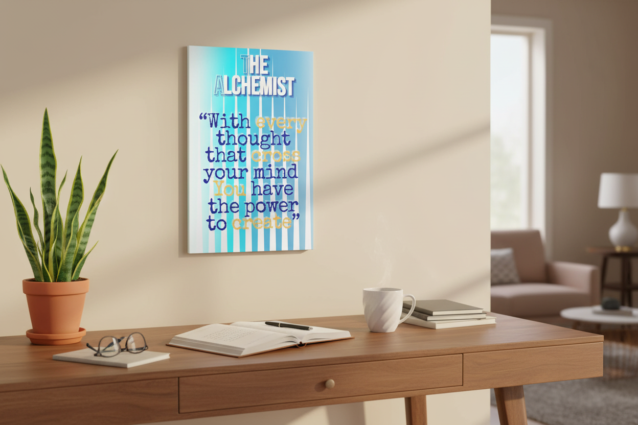 Motivational Canvas Wall Art Lifestyle
