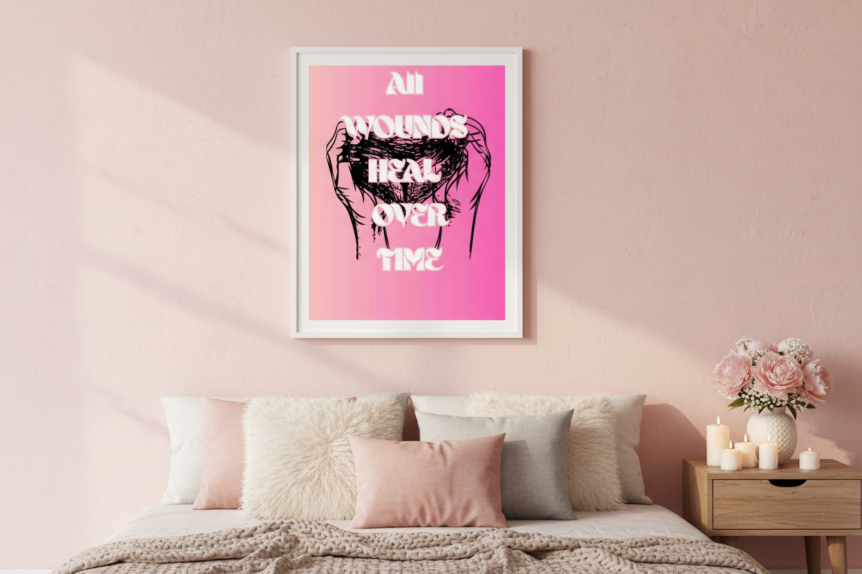 Motivational Healing Poster Lifestyle