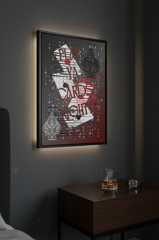 Play Your Cards Man Cave Lifestyle