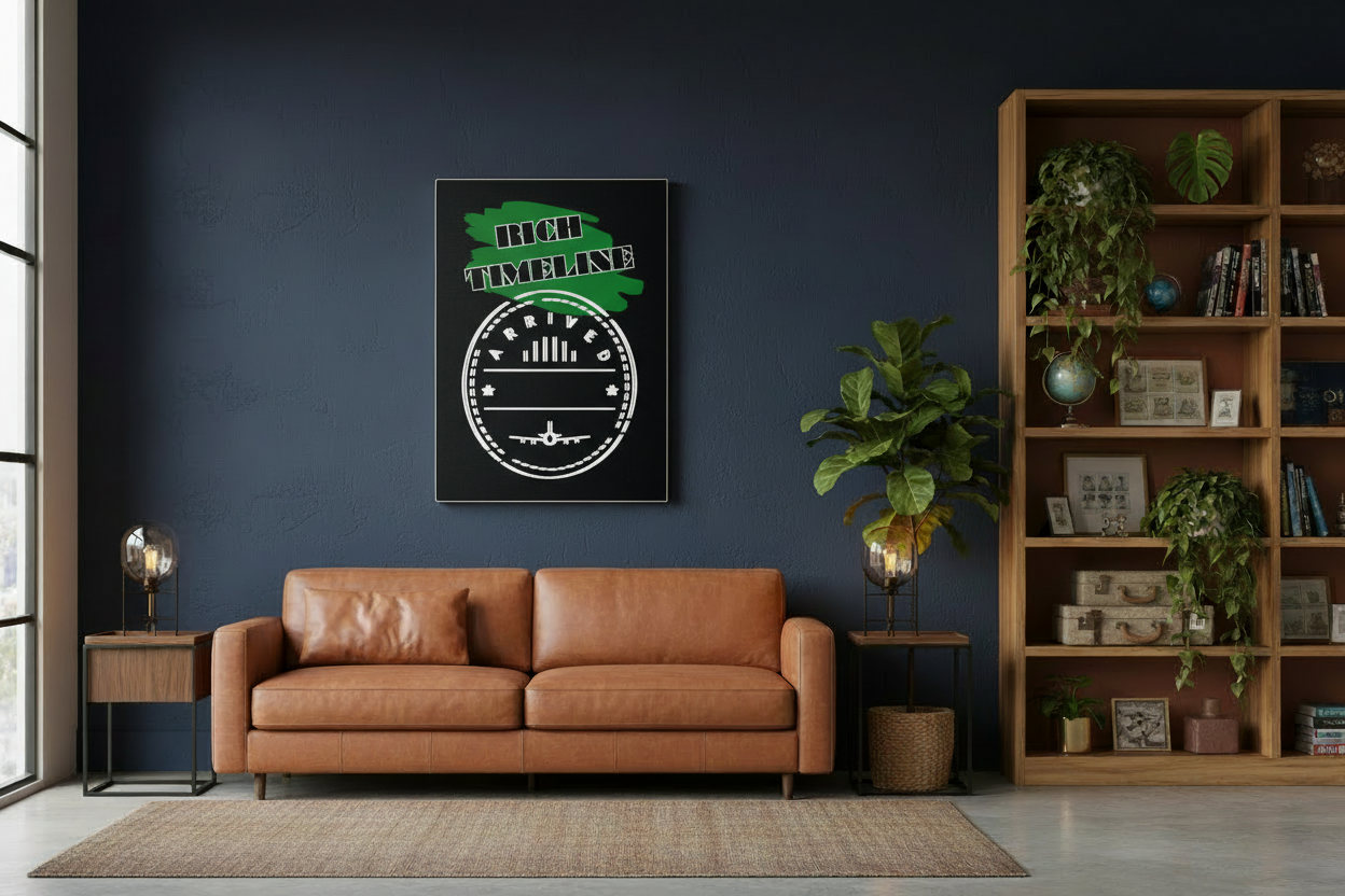 Rich Timeline Canvas - Original Art