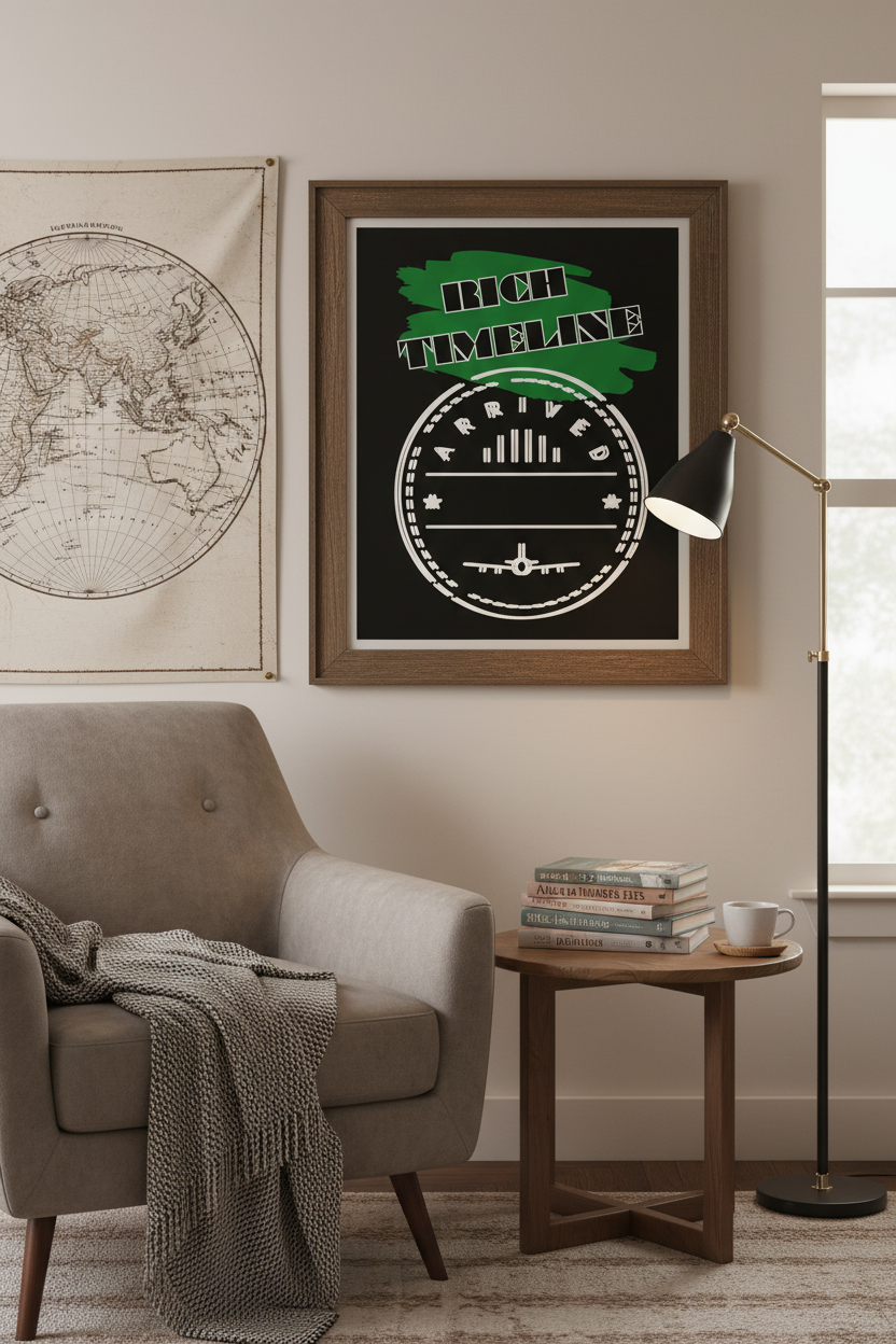 Rich Timeline Travel Poster Lifestyle