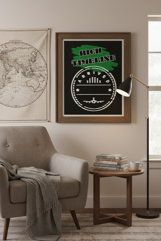 Rich Timeline Travel Poster Lifestyle