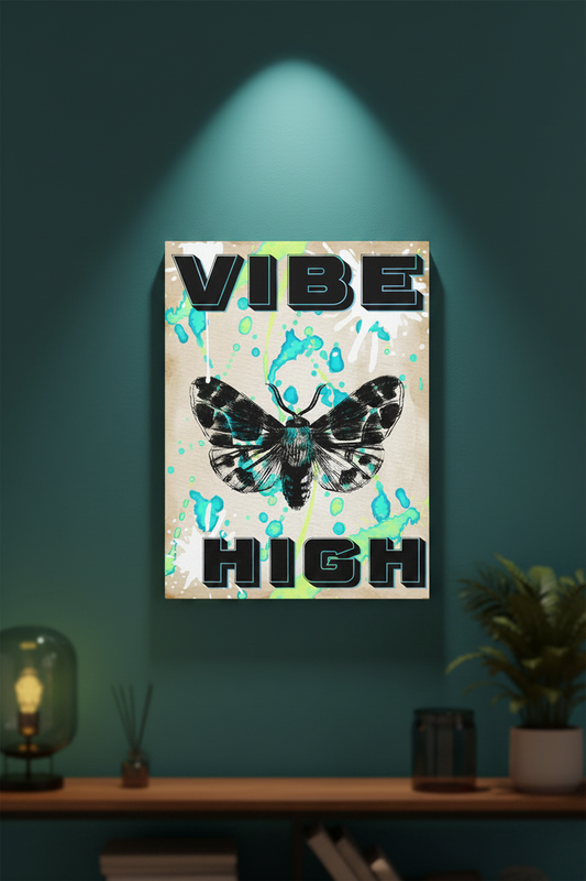 Vibe High Canvas - Teal Matched Background